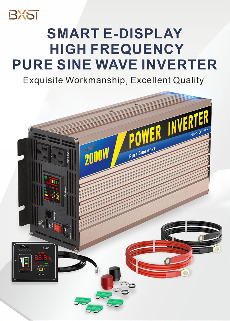 Pure Sine Wave Inverter Inversor puro de onda seno