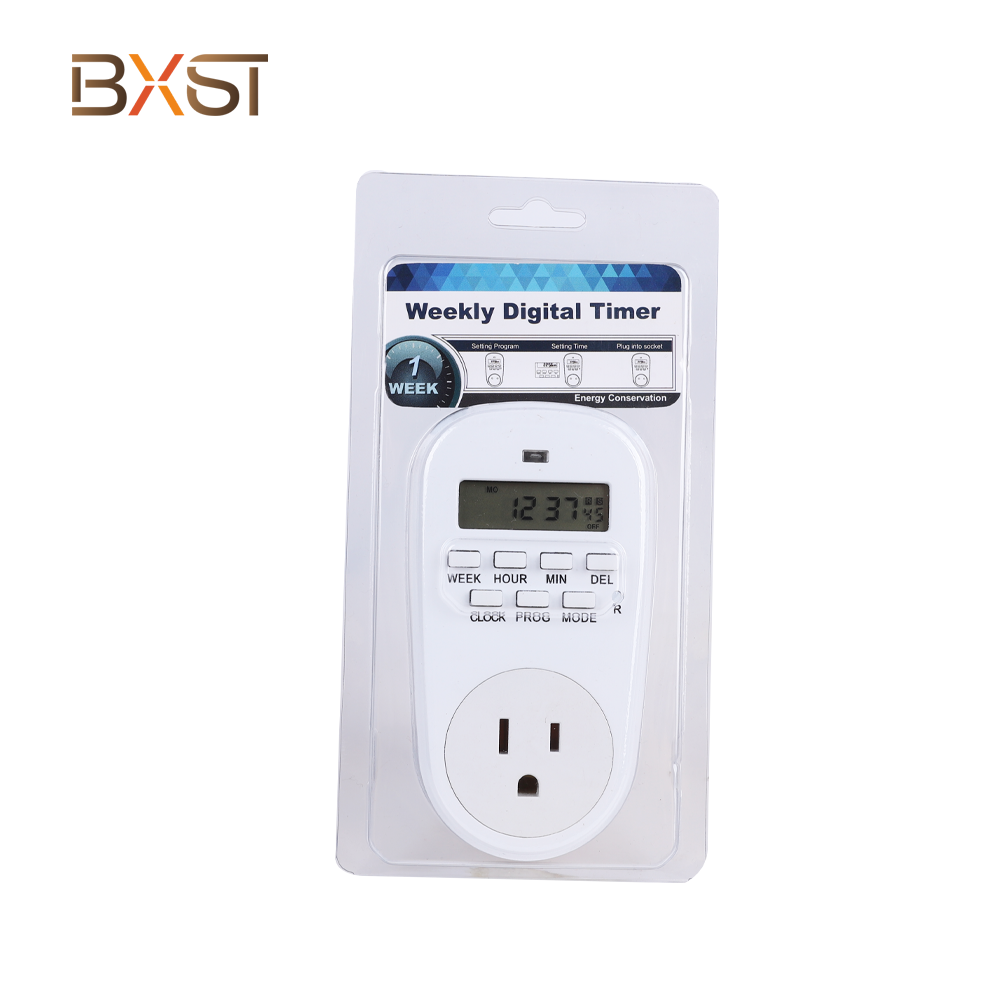 BXST Economic Smart Digital Programmable Timer Plug T054-US