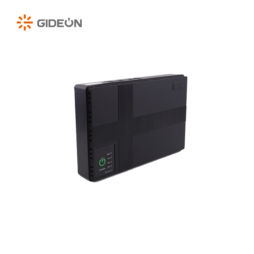Banco de potência ininterrupta CC da bateria de íon de lítio GD-DC002 para monitoramento do roteador WIFI