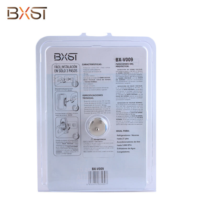 BXST US 140J Lightning Protetor de Voltagem de Ar Condicionado V009