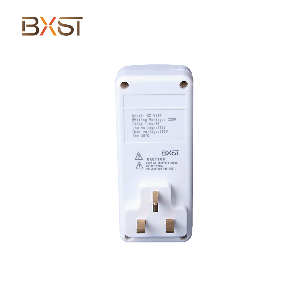 BXST Fridge Guard UK Plug Plug Automatic Tonse Protector V187