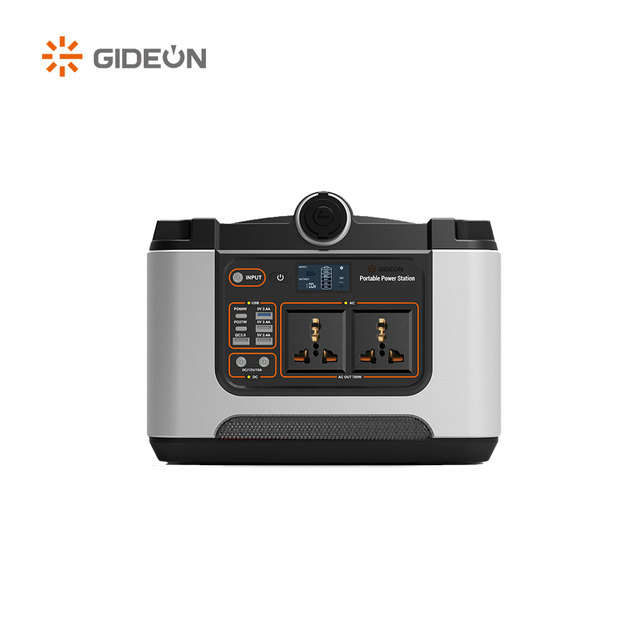 GD-SS012 700W Solar recarregável para acampamento ao ar livre estação de energia portátil com saída USB