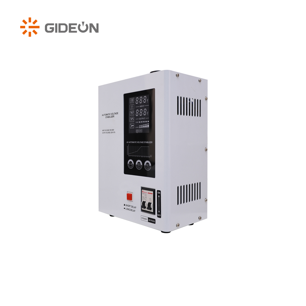 VRW33 Montagem de parede 220V CA Automático Estabilizador de tensão AVR Fabricante com função de atraso 