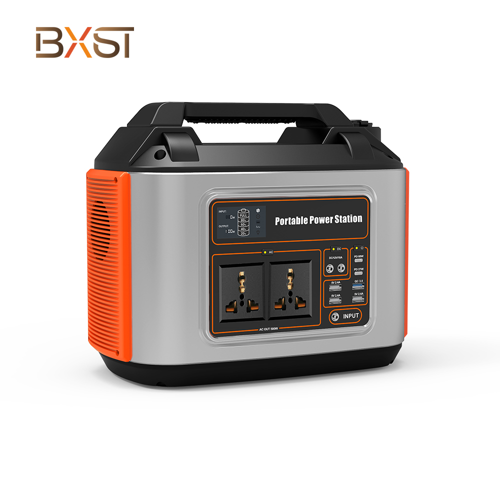 Bxst Portable Energy Storage Power Supply com USB e tipo C SS011-500W