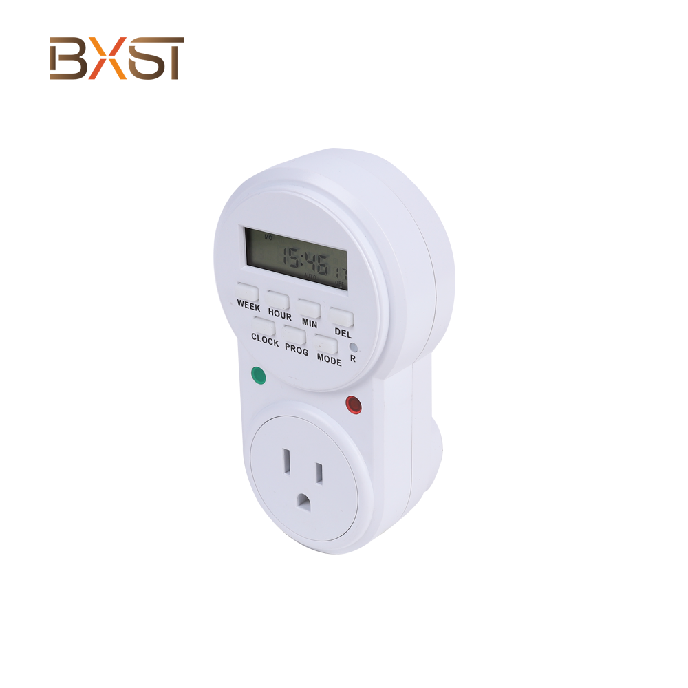 BXST Economic Smart Digital Programmable Timer Plug T058-US