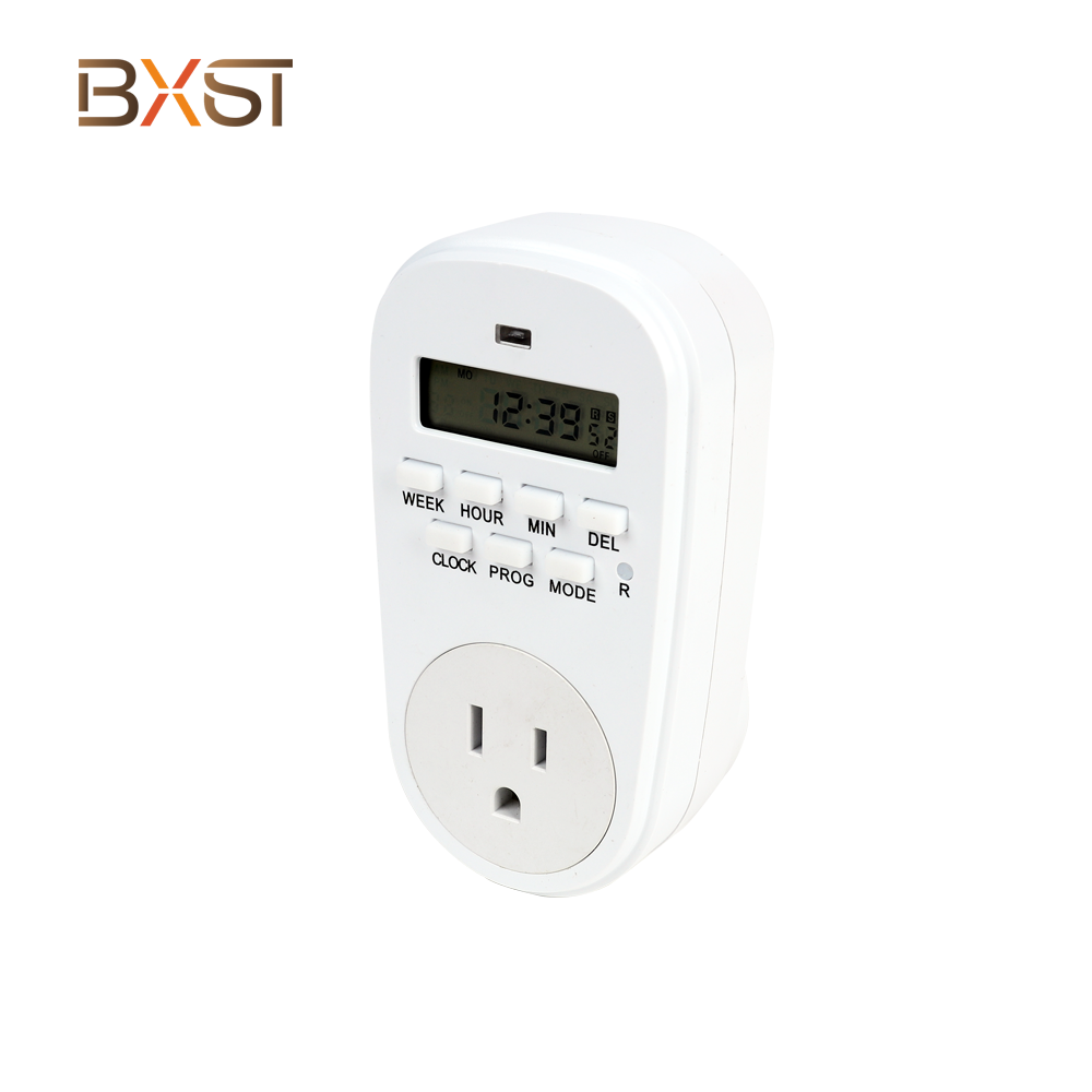 BXST Economic Smart Digital Programmable Timer Plug T054-US