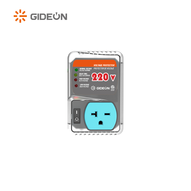 Protetor de tensão ajustável GD-V010 220V com atraso de 3 minutos para casa