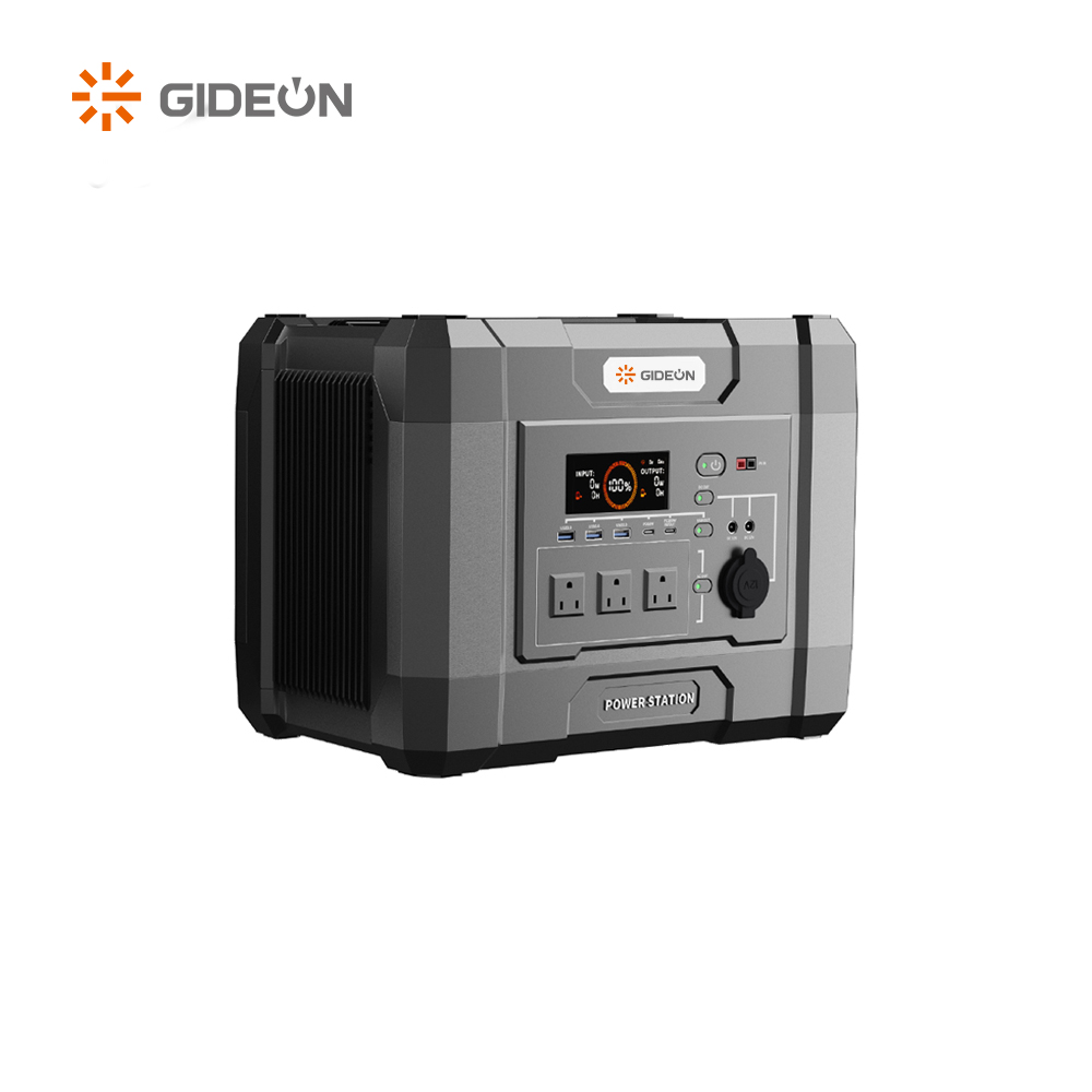 GD-SS021 1000W/2000W Fonte de alimentação portátil de acampamento ao ar livre para backup de emergência