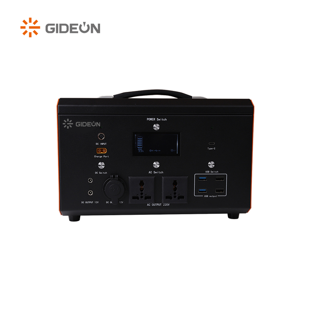 GD-SS018 1200W de backup de energia portátil de alta capacidade para viagens, acampamentos domésticos