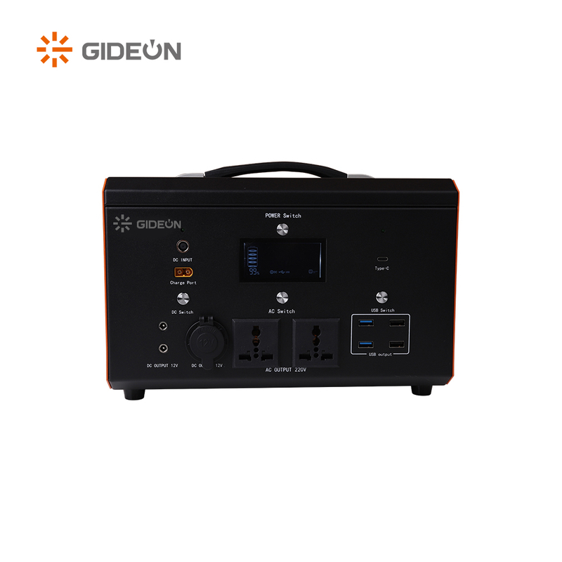 GD-SS018 1200W de backup de energia portátil de alta capacidade para viagens, acampamentos domésticos