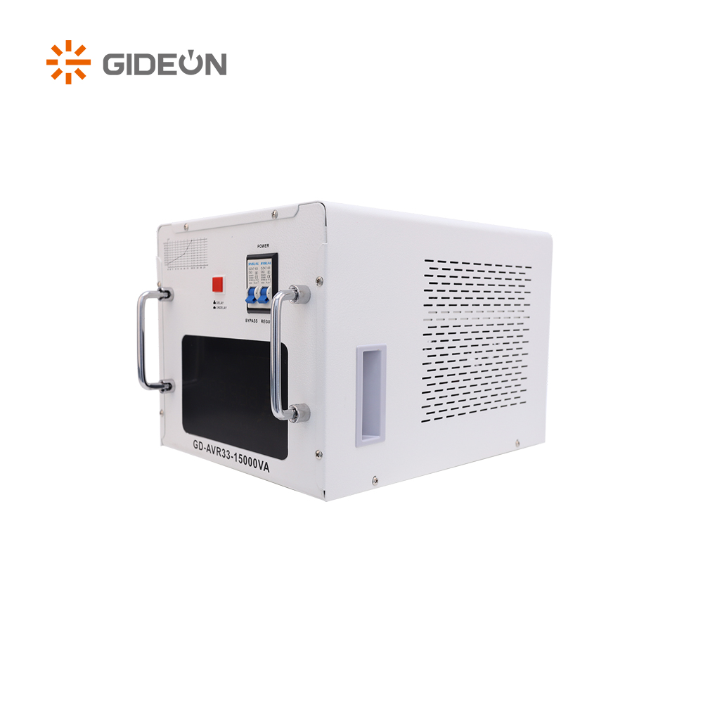 GD-AVR33 15000VA de grande capacidade e estabilizador de tensão do tipo de relé de alta eficiência para uso doméstico