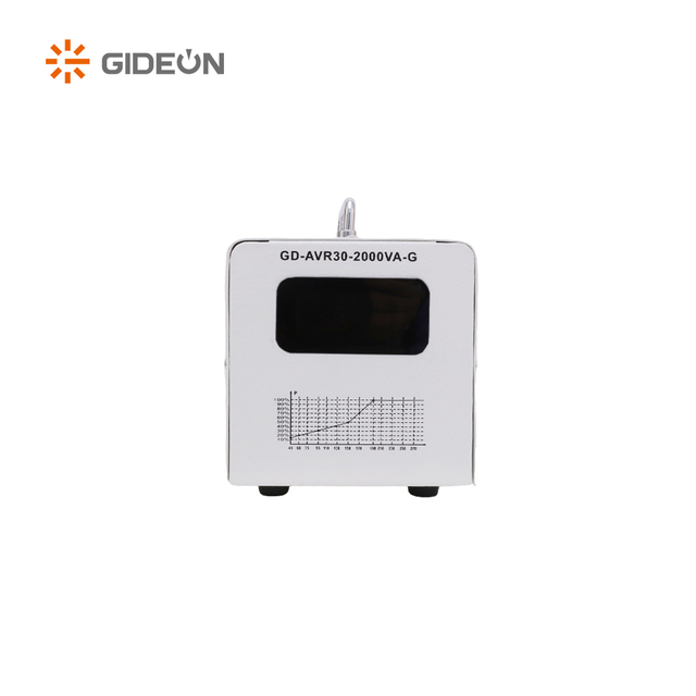 Estabilizador de tensão de plug-in alemão portátil GD-AVR30-G com excesso de tensão e proteção de menor tensão