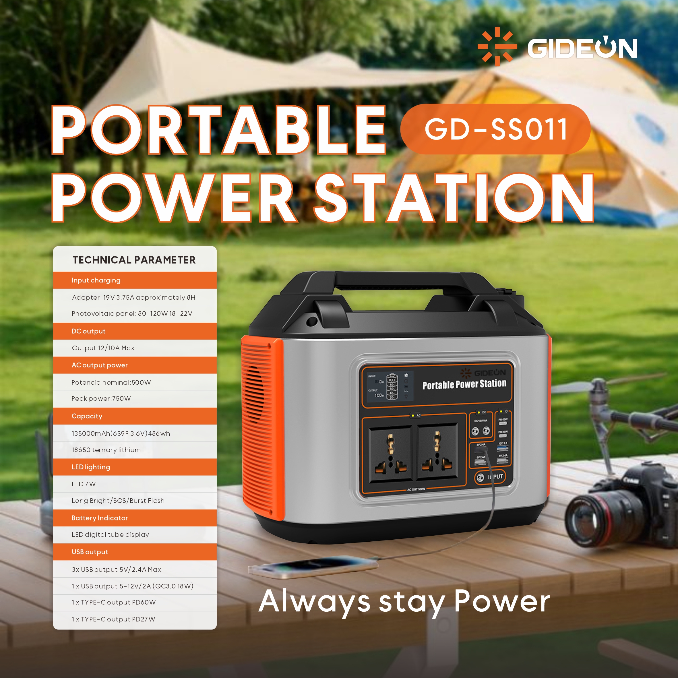 Resolva sua energia Necessidades-GD-SS011