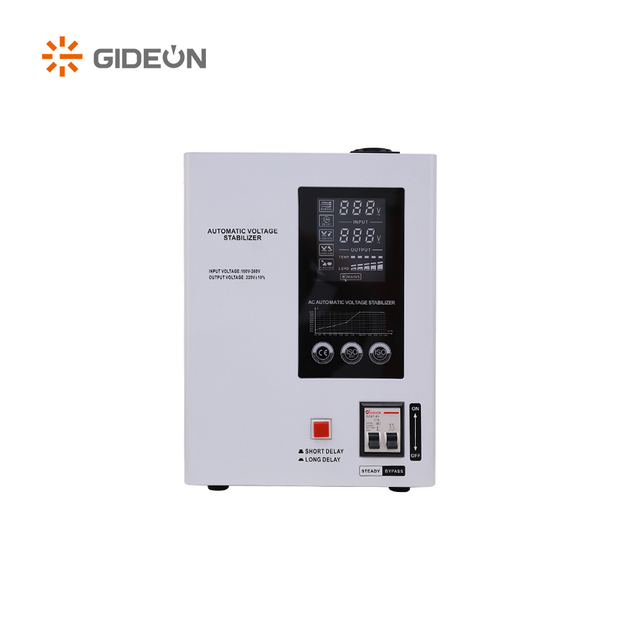 VRW33 Montagem de parede 220V CA Automático Estabilizador de tensão AVR Fabricante com função de atraso 