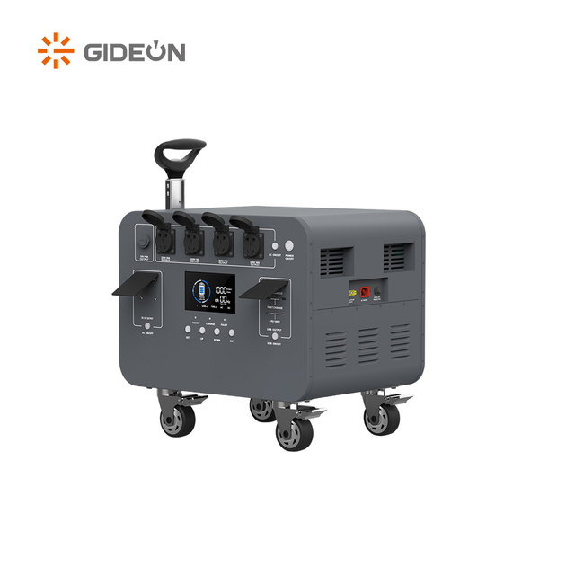 GD-SS026-5000W Fonte de alimentação portátil de armazenamento de energia com entrada de carregador de entrada solar porta de saída