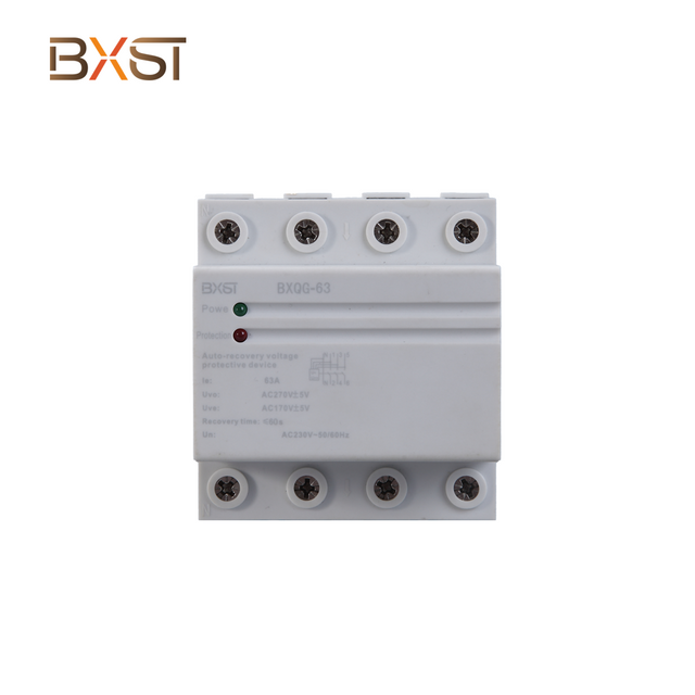 BXST DIN RAIL 230V 63A Protetor de tensão trifásica V002