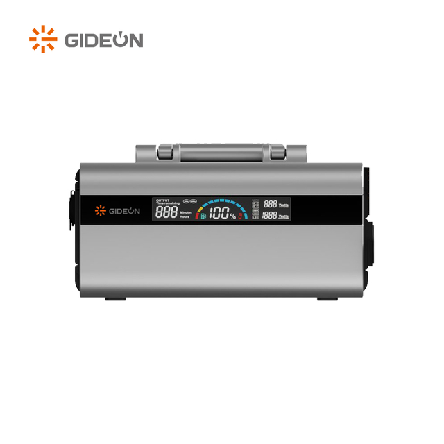Fonte de alimentação de armazenamento de energia de emergência de onda senoidal pura GD-SS015 para camping