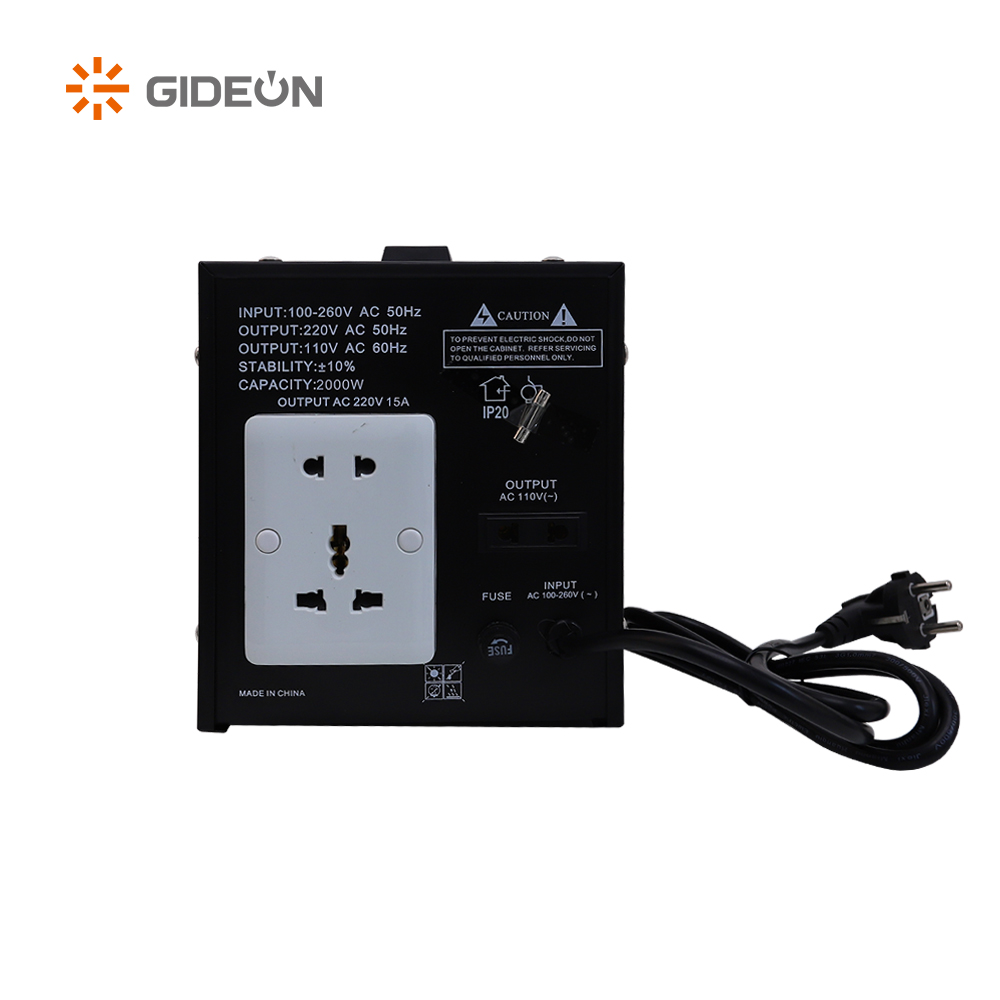 Estabilizador de tensão de exibição digital GD-AVR37 para uso doméstico