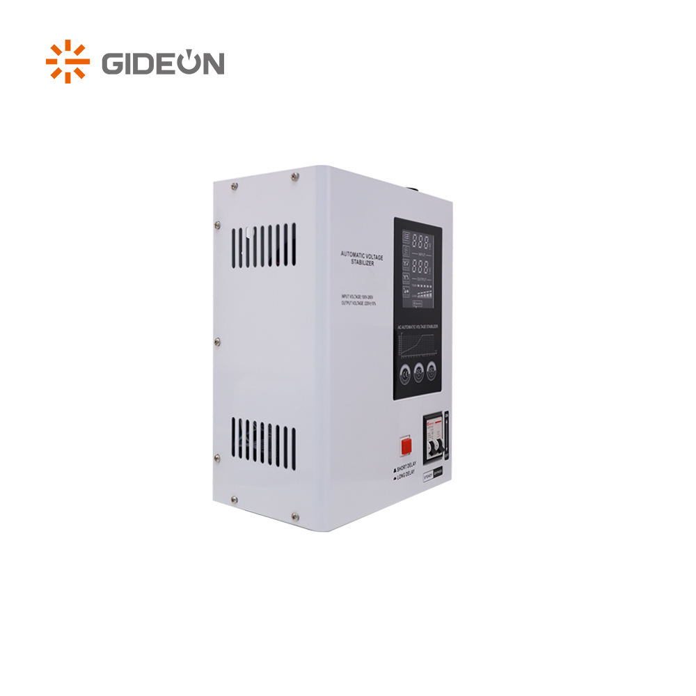 VRW33 Montagem de parede 220V CA Automático Estabilizador de tensão AVR Fabricante com função de atraso 